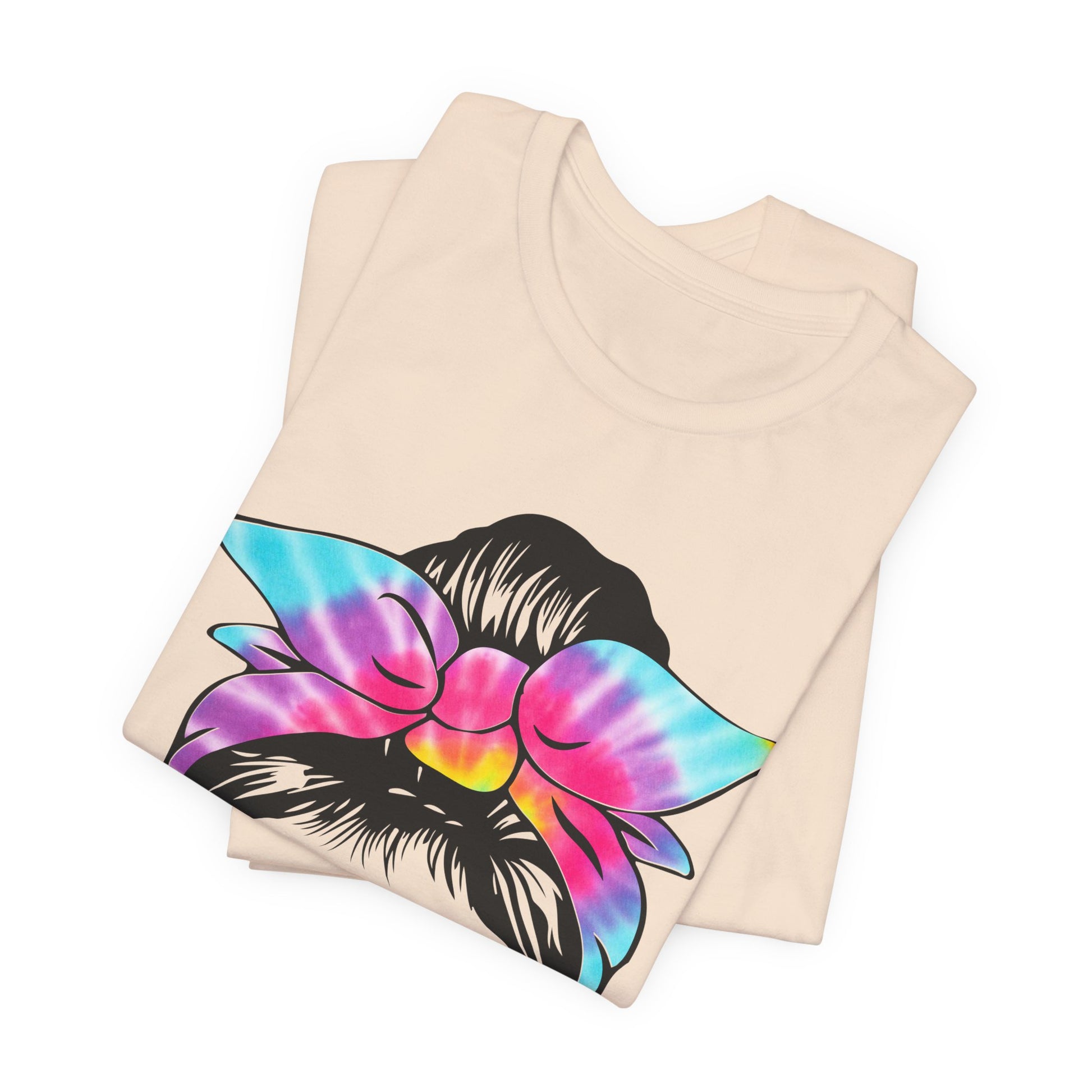 Girl Power Tie-Dye Tee, Unisex Short Sleeve Shirt, Feminist Apparel, Gift for Her, Casual Everyday Wear, Birthday Present