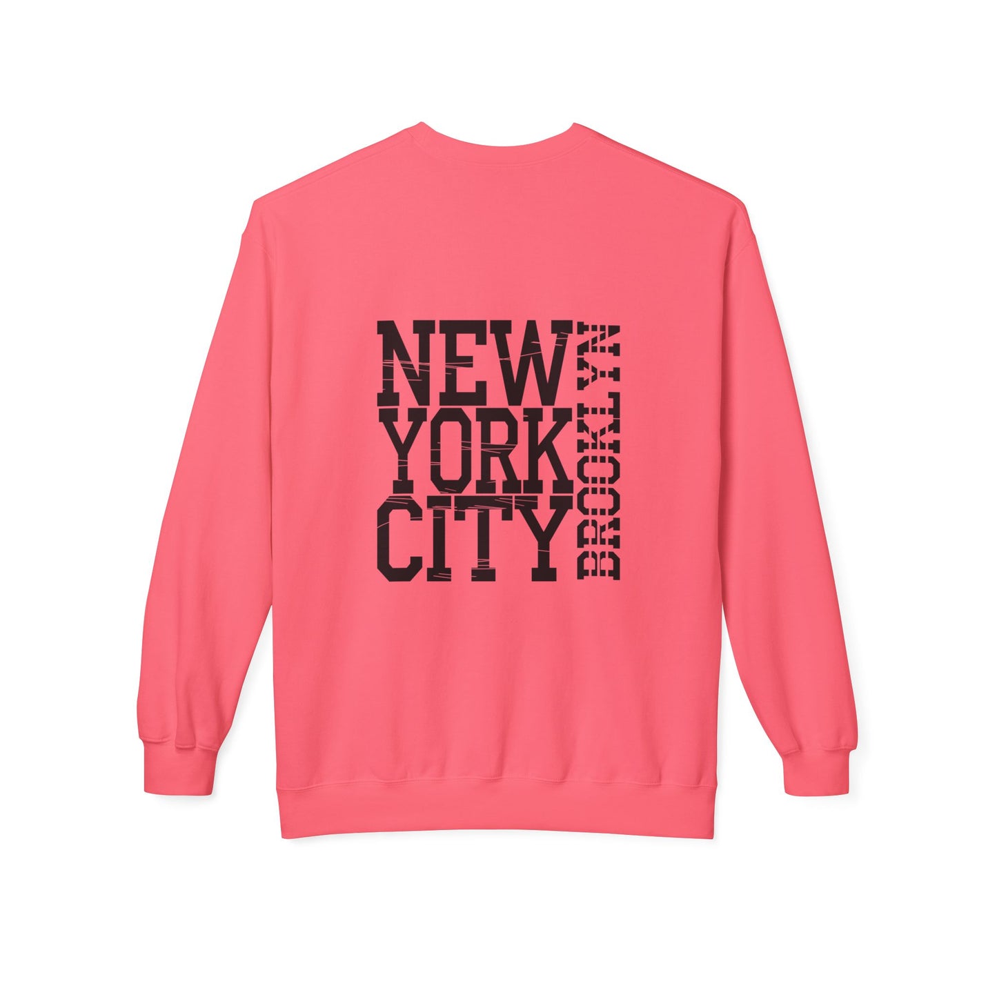 New York City Graphic Sweatshirt - Cozy Unisex Crewneck, Streetwear Style, Gift for NYC Lovers, Casual Wear, Travel Souvenir