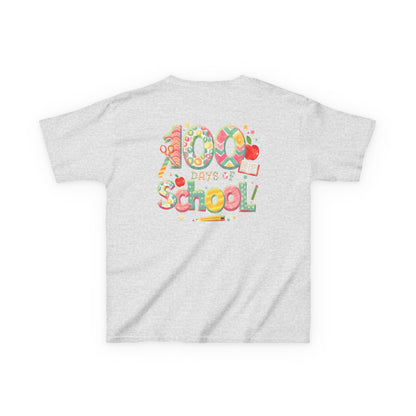 Kids School Celebration Tee - 100 Days of School, Class Shirt, Back to School Outfit, Fun Teacher Gift, Kids Education Apparel