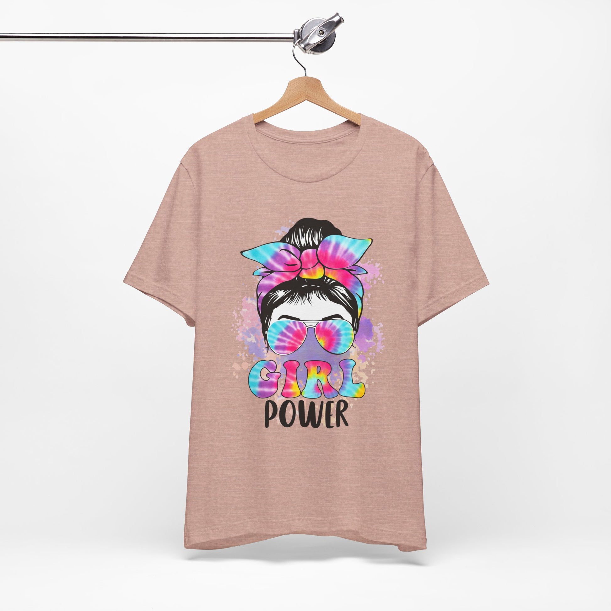 Empowering Girl Power Tee, Unisex T-Shirt for Girls, Feminist Apparel, Gift for Her, Cute Summer Top, Casual Statement Shirt