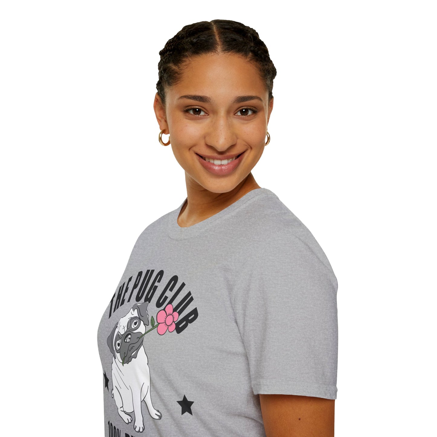 Funny Pug Lover T-Shirt, Pet Owner Gift, Dog Club Tee, Cute Animal Shirt, Pug Enthusiast Apparel