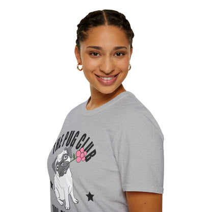 Funny Pug Lover T-Shirt, Pet Owner Gift, Dog Club Tee, Cute Animal Shirt, Pug Enthusiast Apparel