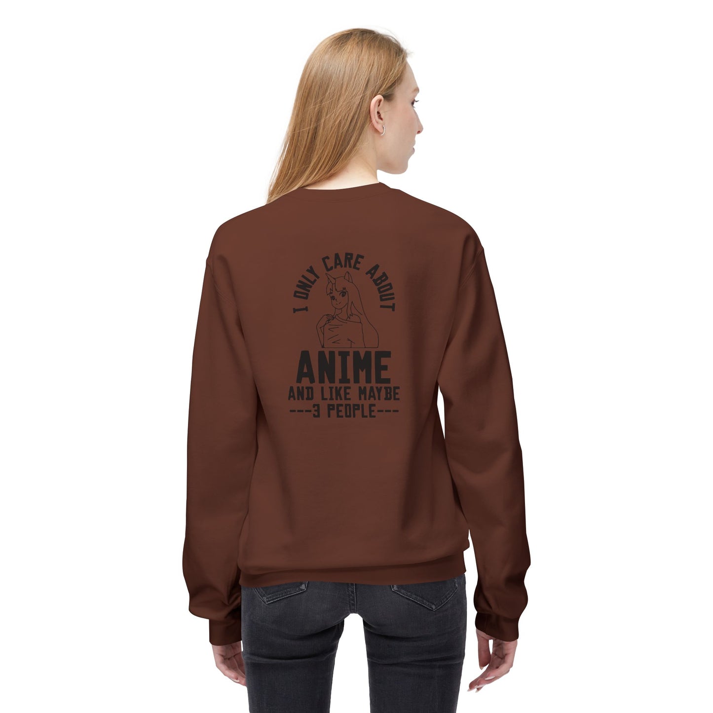 Anime Lover Crewneck Sweatshirt - Perfect for Gift, Casual Wear, Cosplay, Anime Events, Pop Culture Enthusiasts