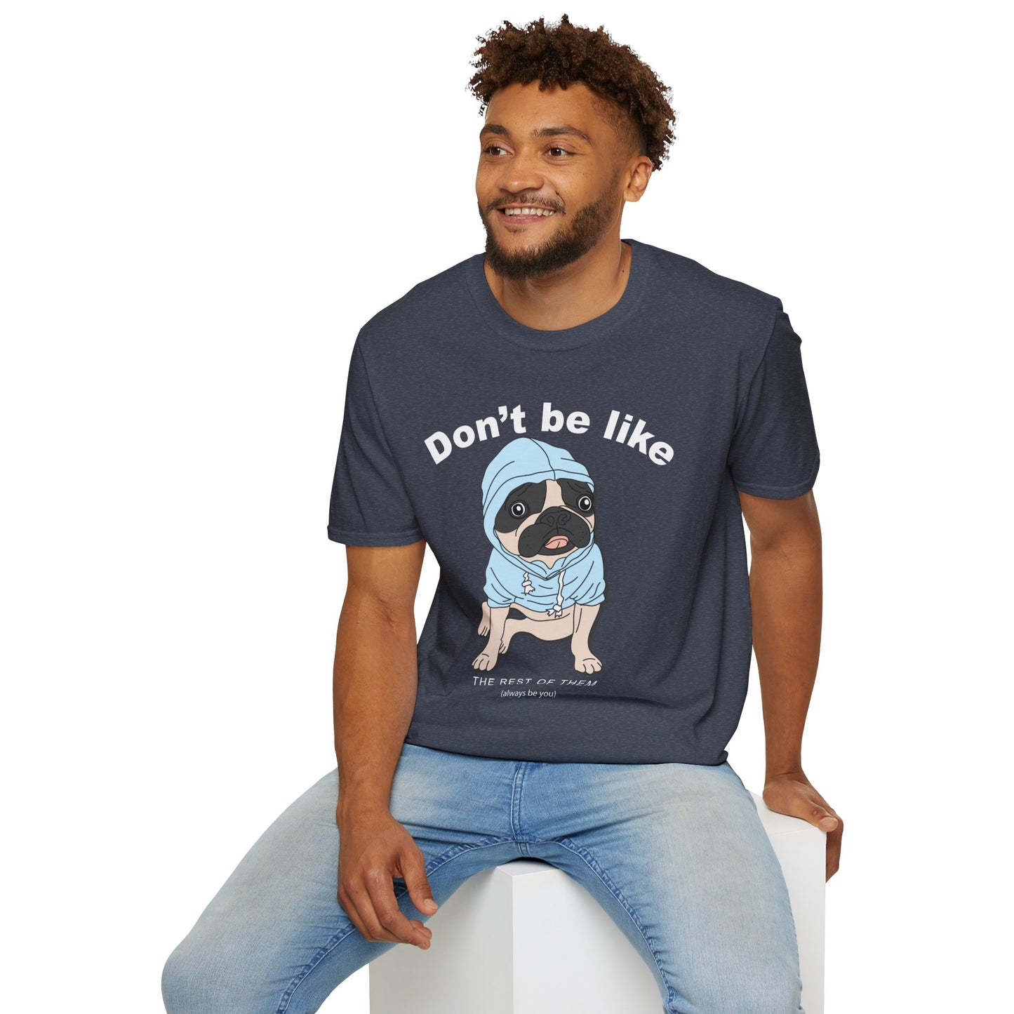 Fun Dog Graphic T-Shirt, Cute Pet Lover Tee, Dog Gifts, Animal Humor Shirt, Casual Everyday Wear