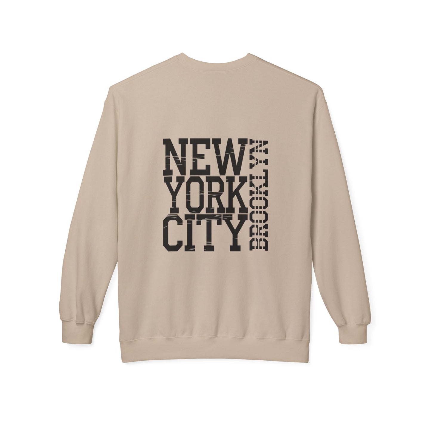 New York City Graphic Sweatshirt - Cozy Unisex Crewneck, Streetwear Style, Gift for NYC Lovers, Casual Wear, Travel Souvenir