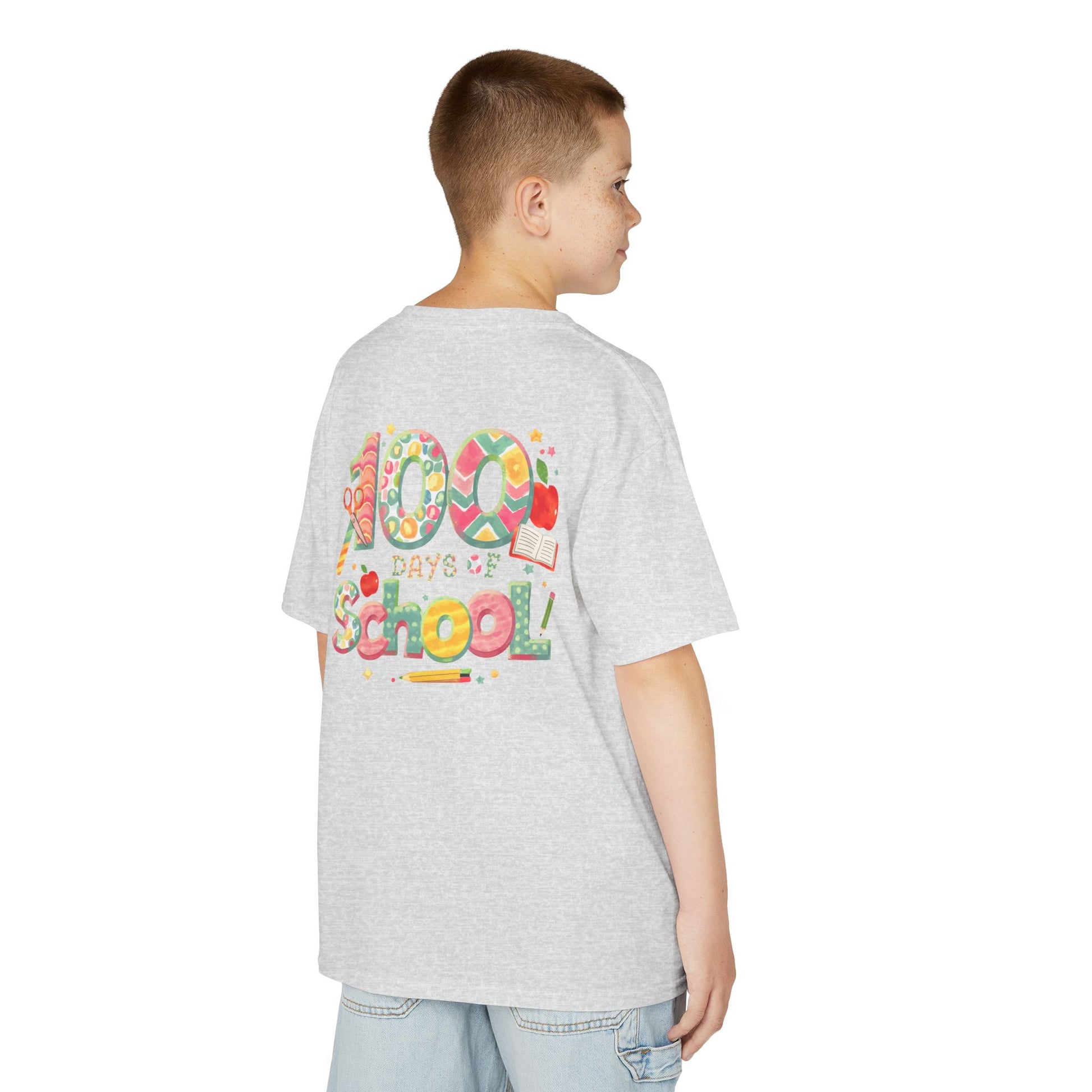 Kids School Celebration Tee - 100 Days of School, Class Shirt, Back to School Outfit, Fun Teacher Gift, Kids Education Apparel