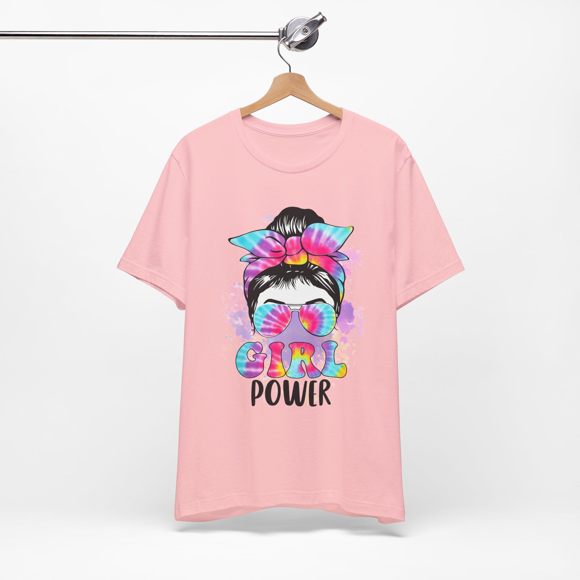 Empowering Girl Power Tee, Unisex T-Shirt for Girls, Feminist Apparel, Gift for Her, Cute Summer Top, Casual Statement Shirt