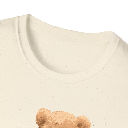 Street King Bear Unisex T-Shirt - Fun Vintage Style Tee, Casual Wear, Gift for Kids & Teens, Birthday Present, Streetwear Outfit