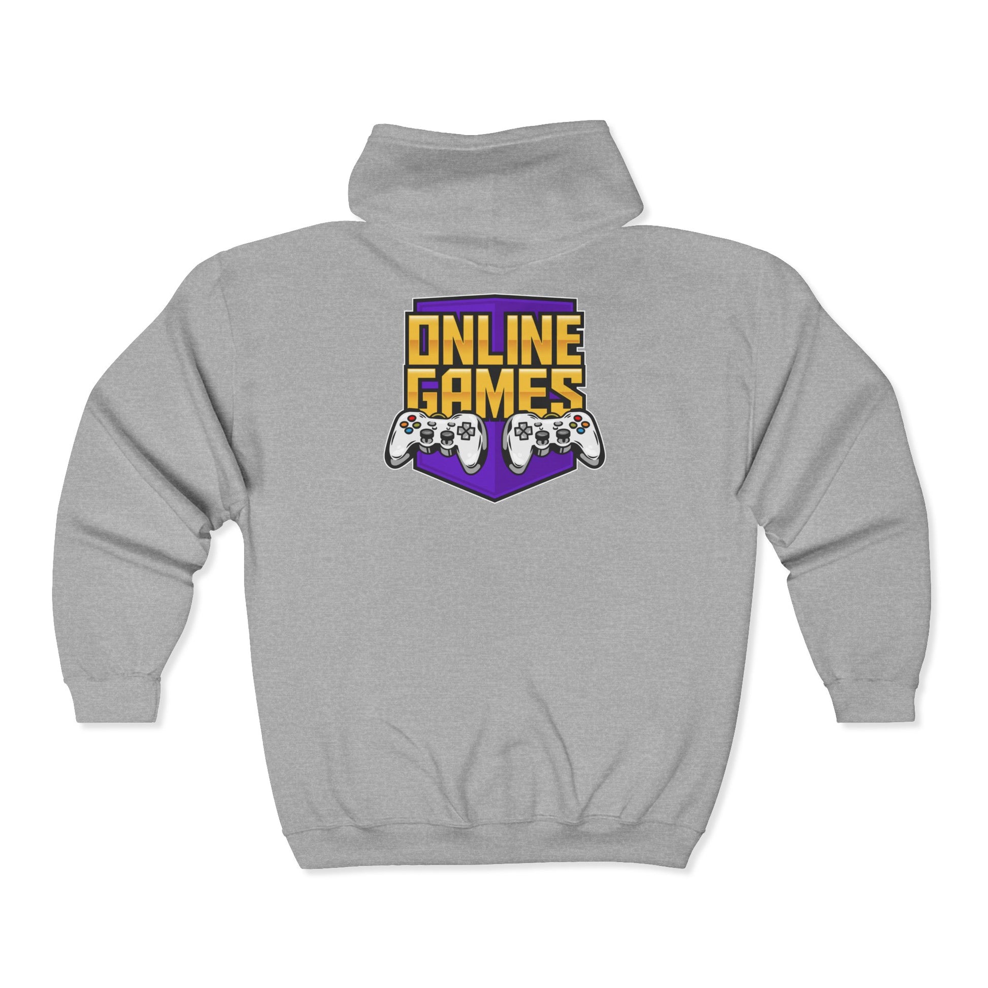 Online Games Hoodie, Unisex Gaming Sweatshirt, Cozy Gamer Gift, Video Game Apparel, Perfect for Game Nights
