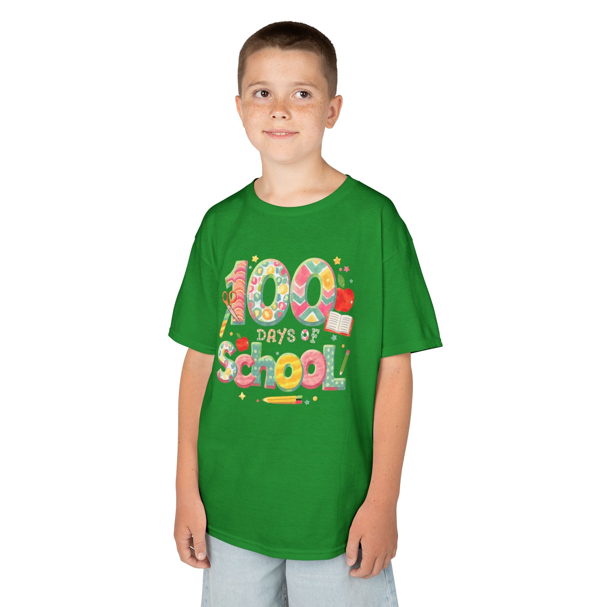Kids School Celebration Tee - 100 Days of School, Class Shirt, Back to School Outfit, Fun Teacher Gift, Kids Education Apparel