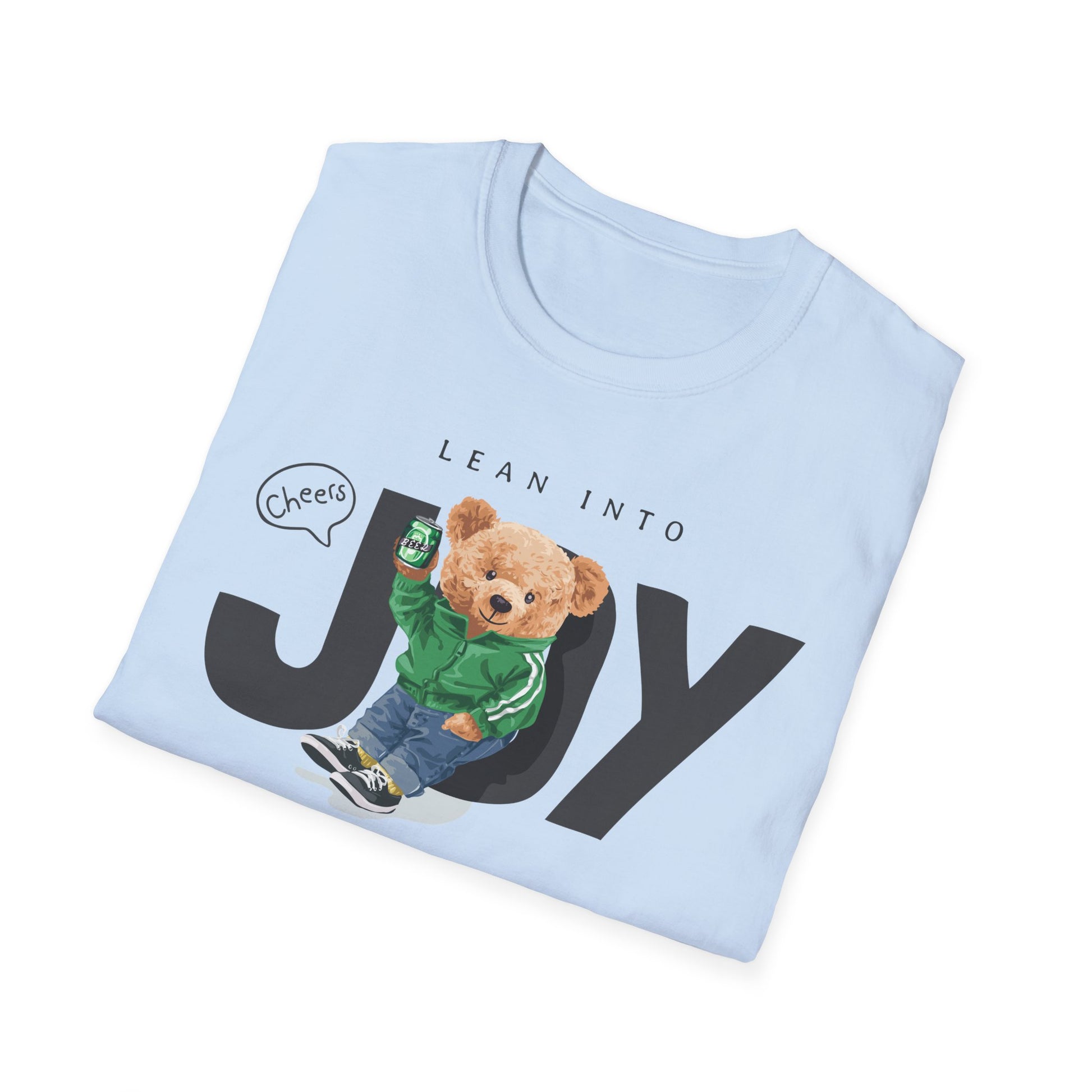 Joyful Animal Graphic T-Shirt, Unisex Tee, Cute Gift for Animal Lovers, Birthday Present, Casual Wear, Everyday Comfort