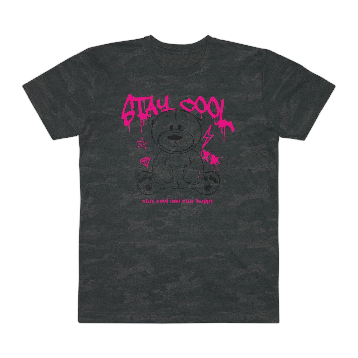 Men's Fine Jersey Tee, Stay Cool Graphic T-Shirt, Casual Streetwear, Gift for Him, Comfortable Everyday Wear Storm Camo