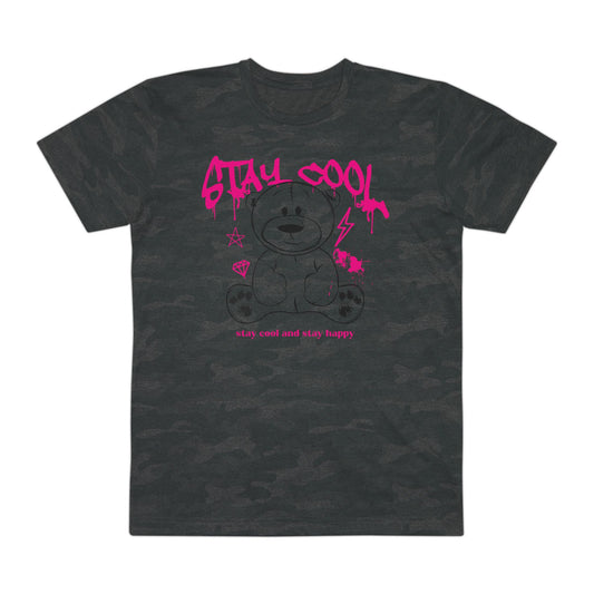 Men's Fine Jersey Tee, Stay Cool Graphic T-Shirt, Casual Streetwear, Gift for Him, Comfortable Everyday Wear Storm Camo