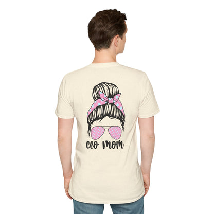CEO Mom T-Shirt: Casual Gift for Mother's Day, Birthday, or Everyday Wear, Perfect for Stylish Moms