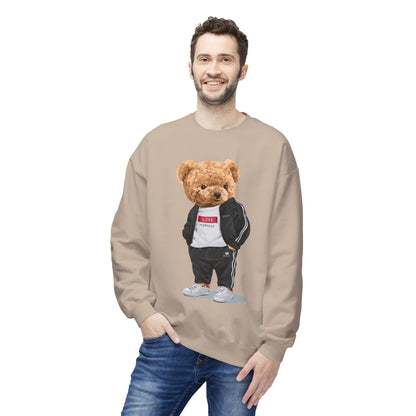 Teddy Bear Sweatshirt - Perfect for Teens, Gifts, Casual Wear, Winter Essentials, Cute Graphic Apparel