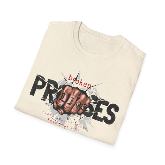 Empowering Unisex T-Shirt - Progress Design, Motivational Fashion, Gift for Achievers, Casual Wear, Fitness Apparel Natural