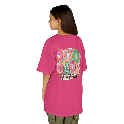 Kids 100 Days of School Tee, Fun t-shirt for kids, Milestone celebration shirt, Perfect for school events, Unique kids' apparel