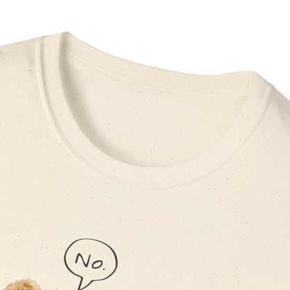 Playful Bear Graphic Tee - Unisex Softstyle T-Shirt, Casual Wear, Cute Gift, Birthday Shirt, Fun Statement Tee