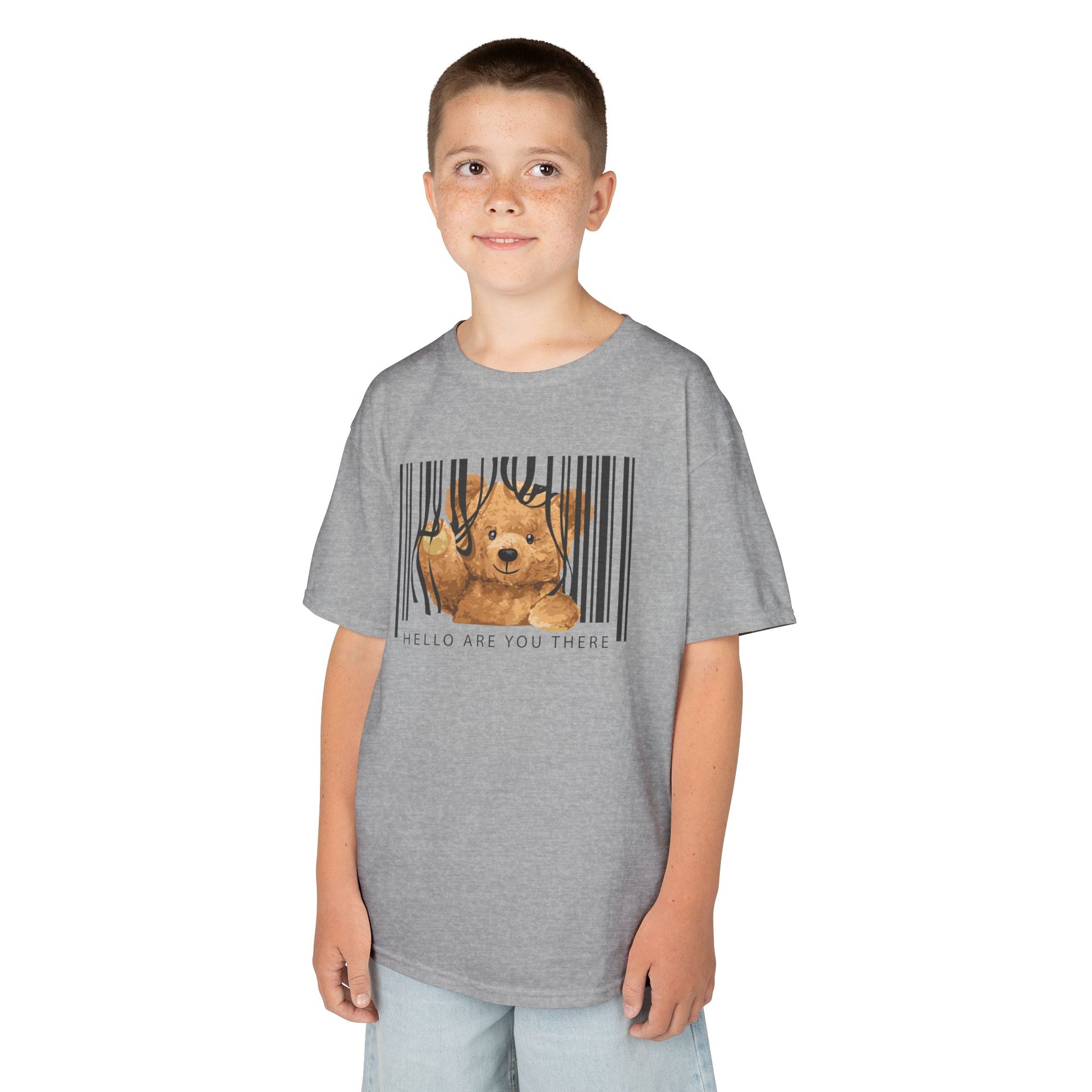 Kids Animal Graphic Tee, Cute Bear Shirt, Fun Kids Apparel, Perfect for Playdates, Birthday Gift, Animal Lover Gift