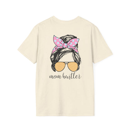 Mom Hustler T-Shirt, Cute Mom Gift, Casual Wear, Mother's Day Outfit, Gift for Moms, Everyday Style