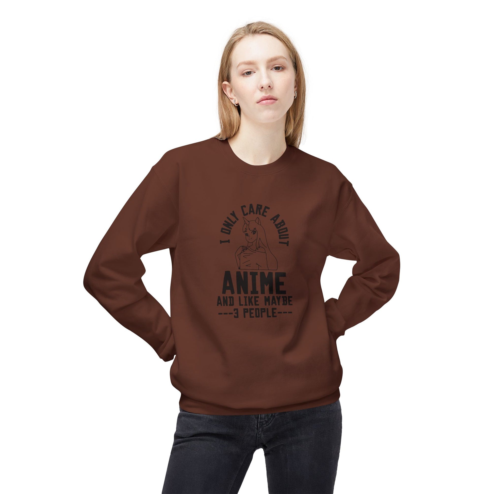 Anime Lover Crewneck Sweatshirt - Perfect for Gift, Casual Wear, Cosplay, Anime Events, Pop Culture Enthusiasts