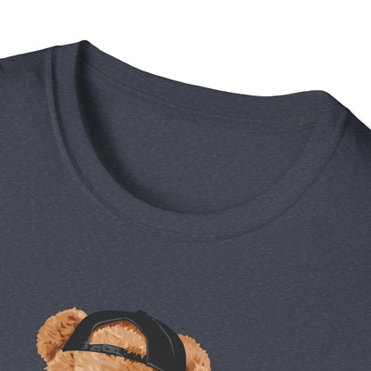 Selfie Bear Unisex T-Shirt | Cute Graphic Tee for Animal Lovers, Perfect Gift for Birthdays, Music Festivals, Casual Wear, or Everyday Style