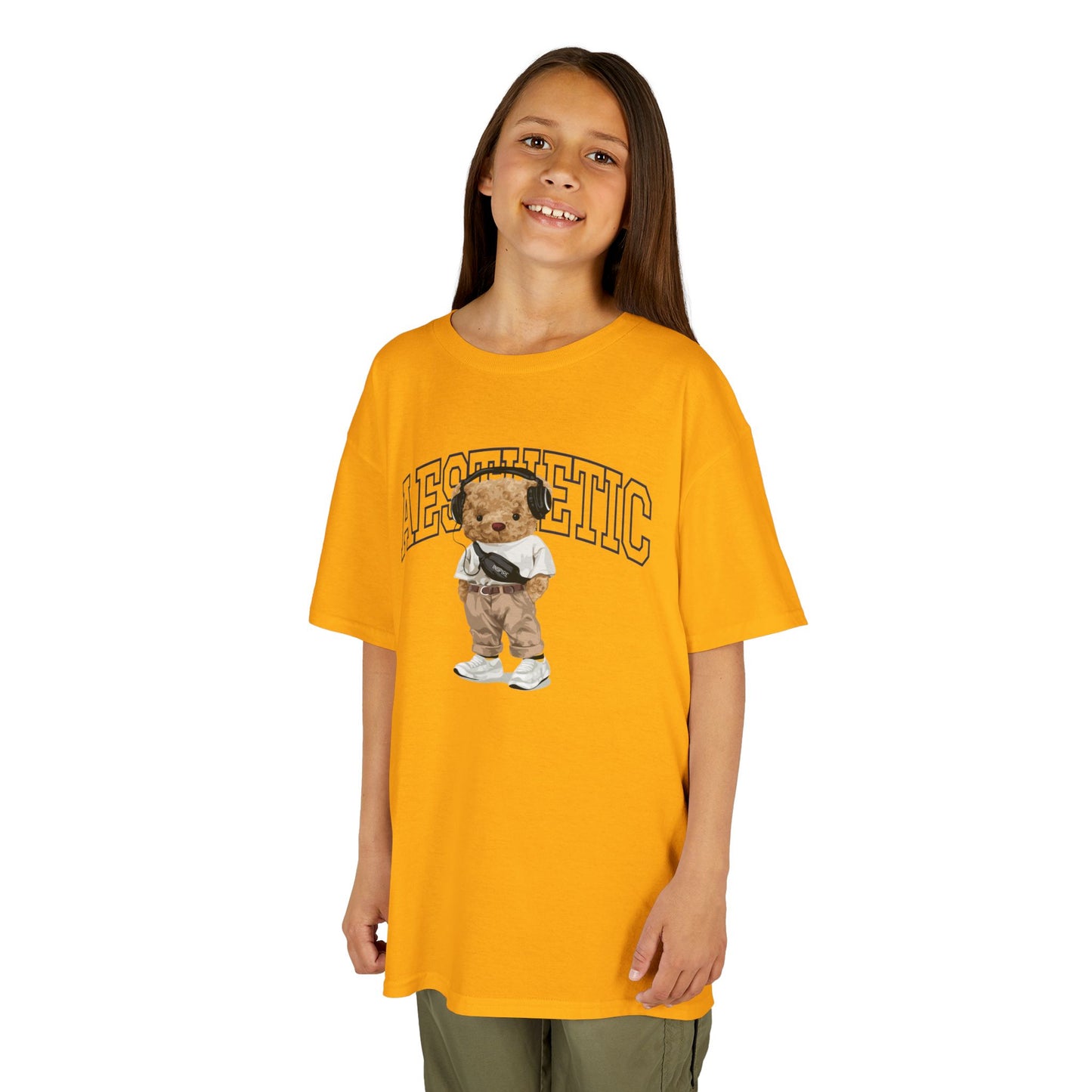 Aesthetic Kids Tee, Trendy Kid's Shirt, Cute Cotton Tee, Stylish Youth Apparel, Perfect Gift for Young Fashionistas