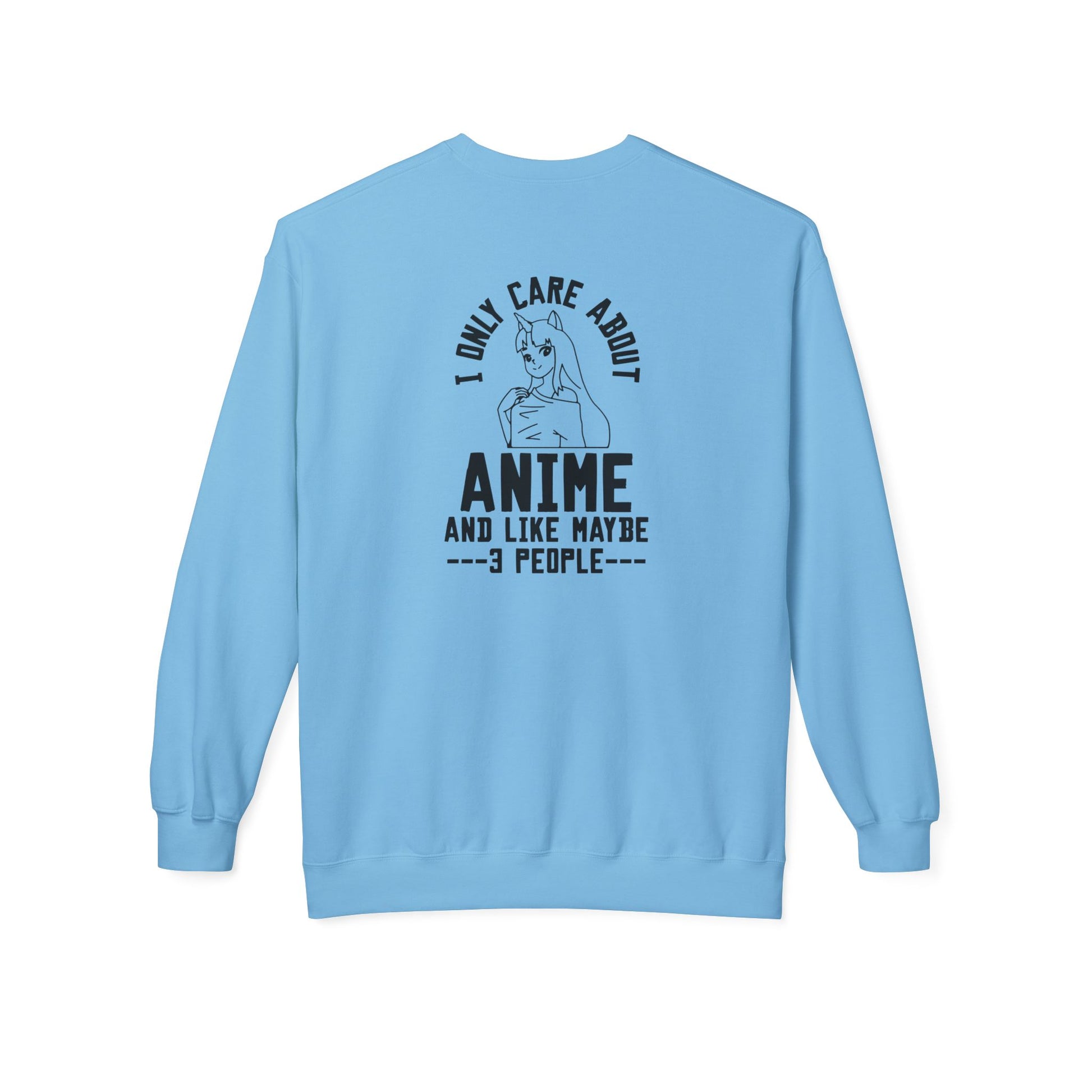 Anime Lover Crewneck Sweatshirt - Perfect for Gift, Casual Wear, Cosplay, Anime Events, Pop Culture Enthusiasts