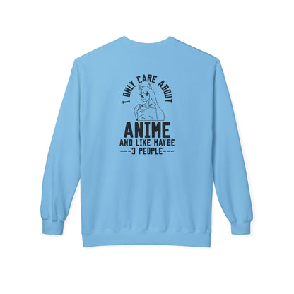 Anime Lover Crewneck Sweatshirt - Perfect for Gift, Casual Wear, Cosplay, Anime Events, Pop Culture Enthusiasts