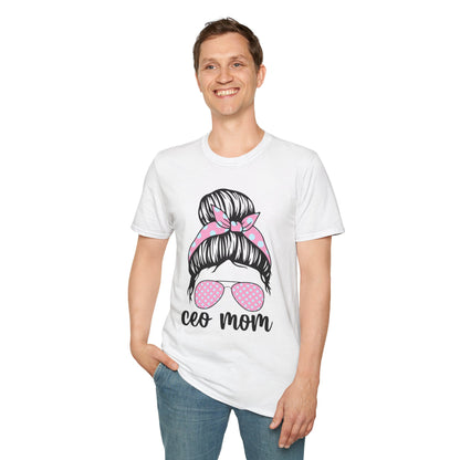 CEO Mom T-Shirt: Casual Gift for Mother's Day, Birthday, or Everyday Wear, Perfect for Stylish Moms