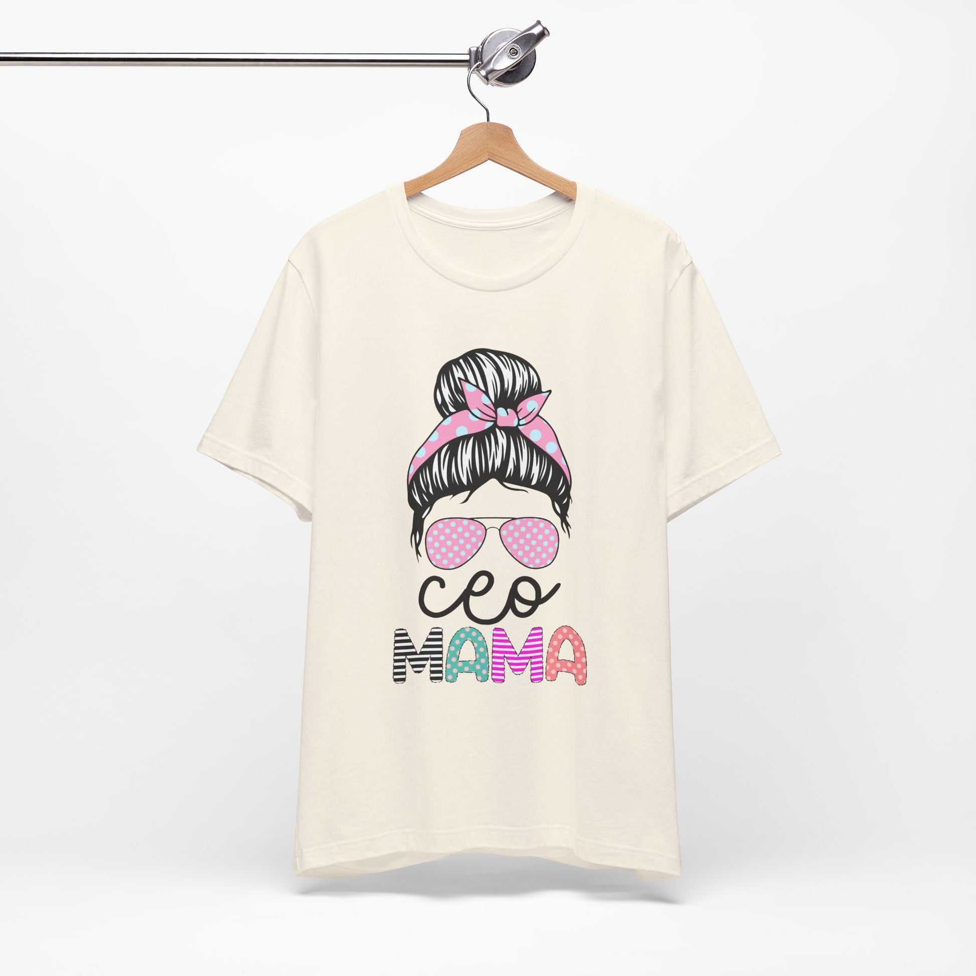 CEO Mama Graphic Tee, Unisex T-Shirt for Moms, Gift for New Mothers, Casual Summer Top, Fun Parenting Apparel, Mother's Day Gift
