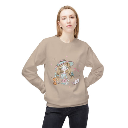 Cute Illustrated Crewneck Sweatshirt, Cozy Everyday Wear, Gift for Her, Fun Fashion, Casual Outfit, Birthday Present