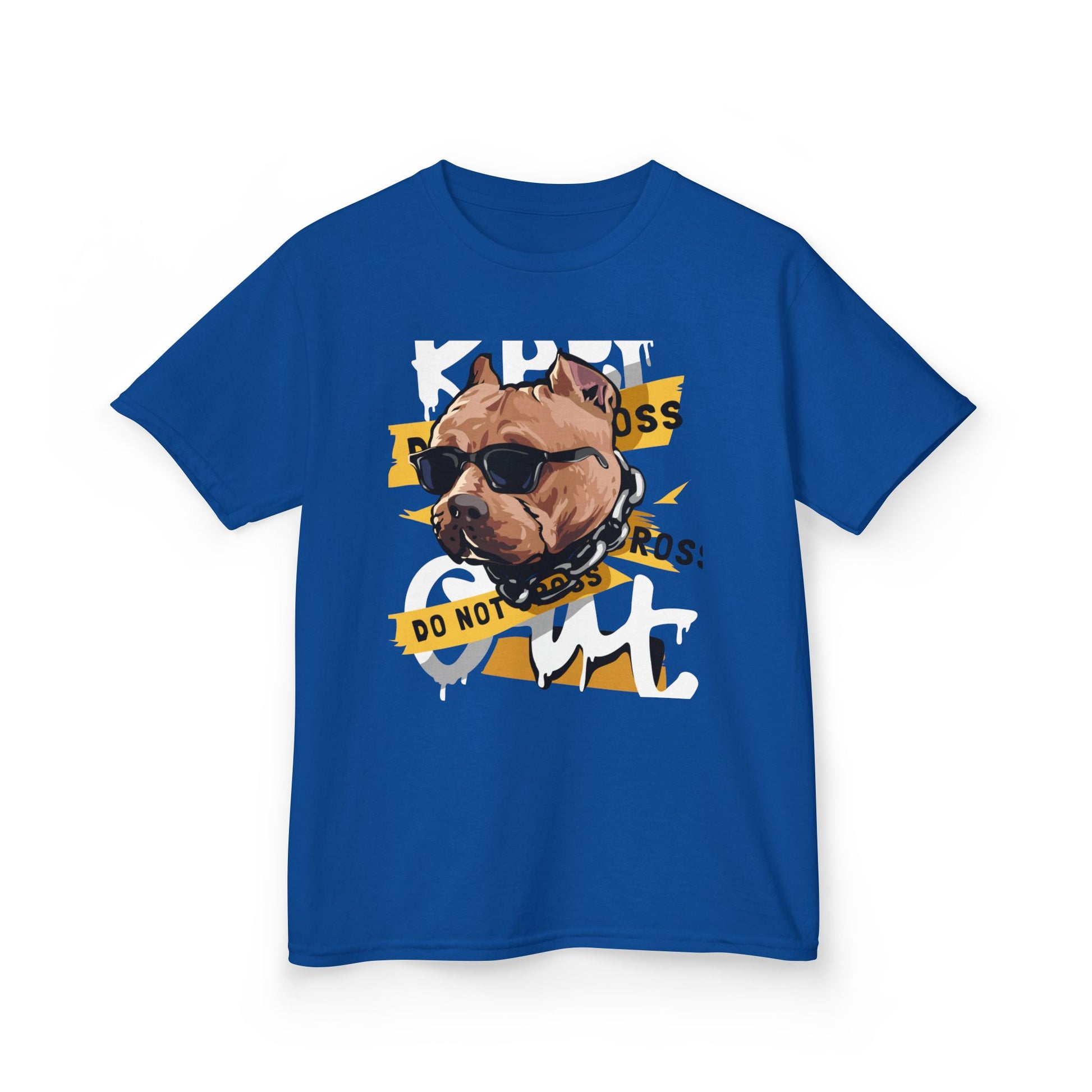 Cool Dog Graphic Kids Tee, Kids T-Shirt, Dog Lover Gift, Funny Animal Shirt, Birthday Gift, Casual Wear