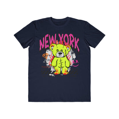 New York Graphic Tee, Urban Wear For Men, Stylish Casual T-Shirt, Urban Streetwear Top, Gift for NY Lovers, Trendy Summer Tee Navy