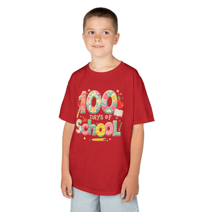 Kids School Celebration Tee - 100 Days of School, Class Shirt, Back to School Outfit, Fun Teacher Gift, Kids Education Apparel