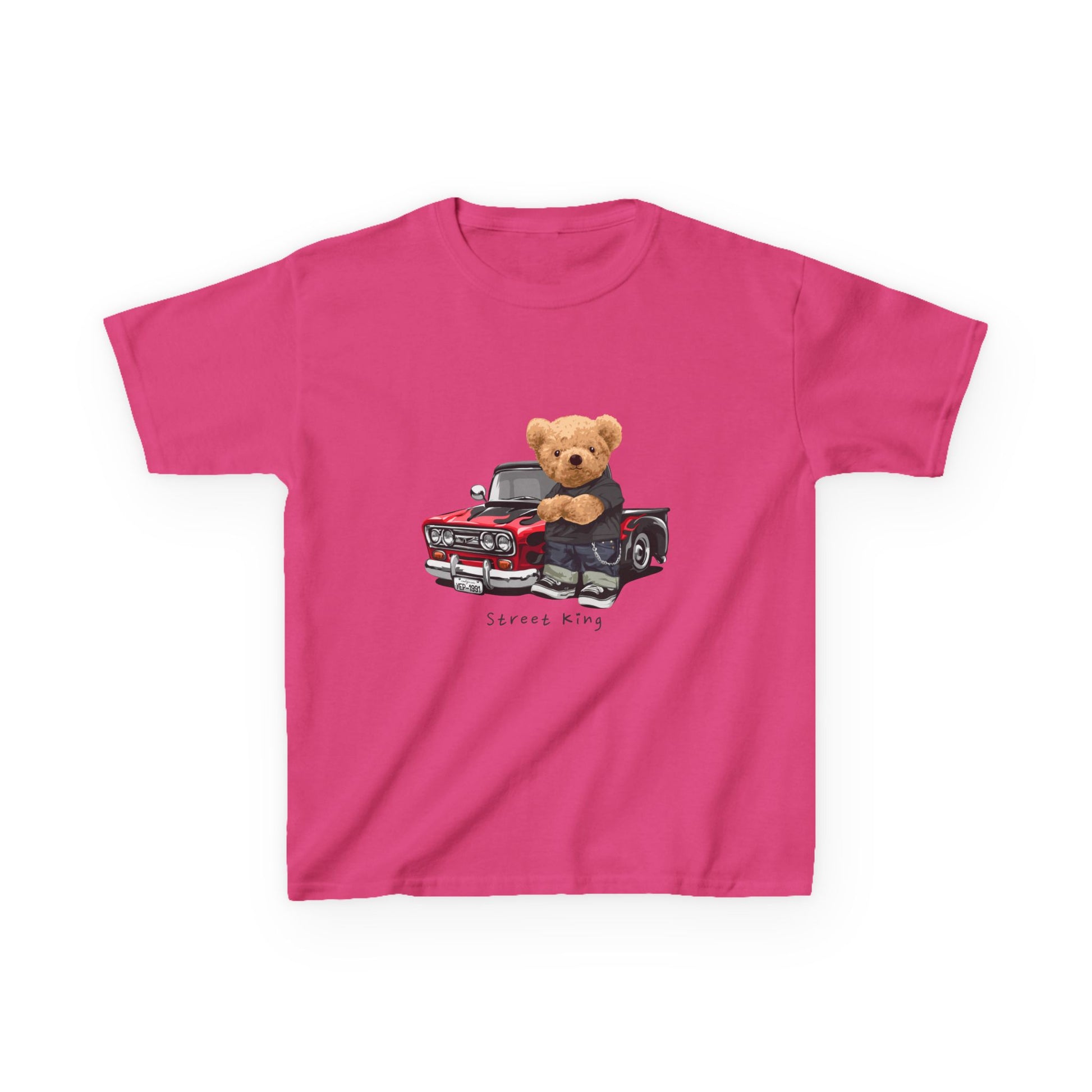 Adorable Kids Teddy Bear Tee, Fun Kids Shirt, Cute Casual Wear, Animal Lover Gift, Birthday Present, Childrens Clothing