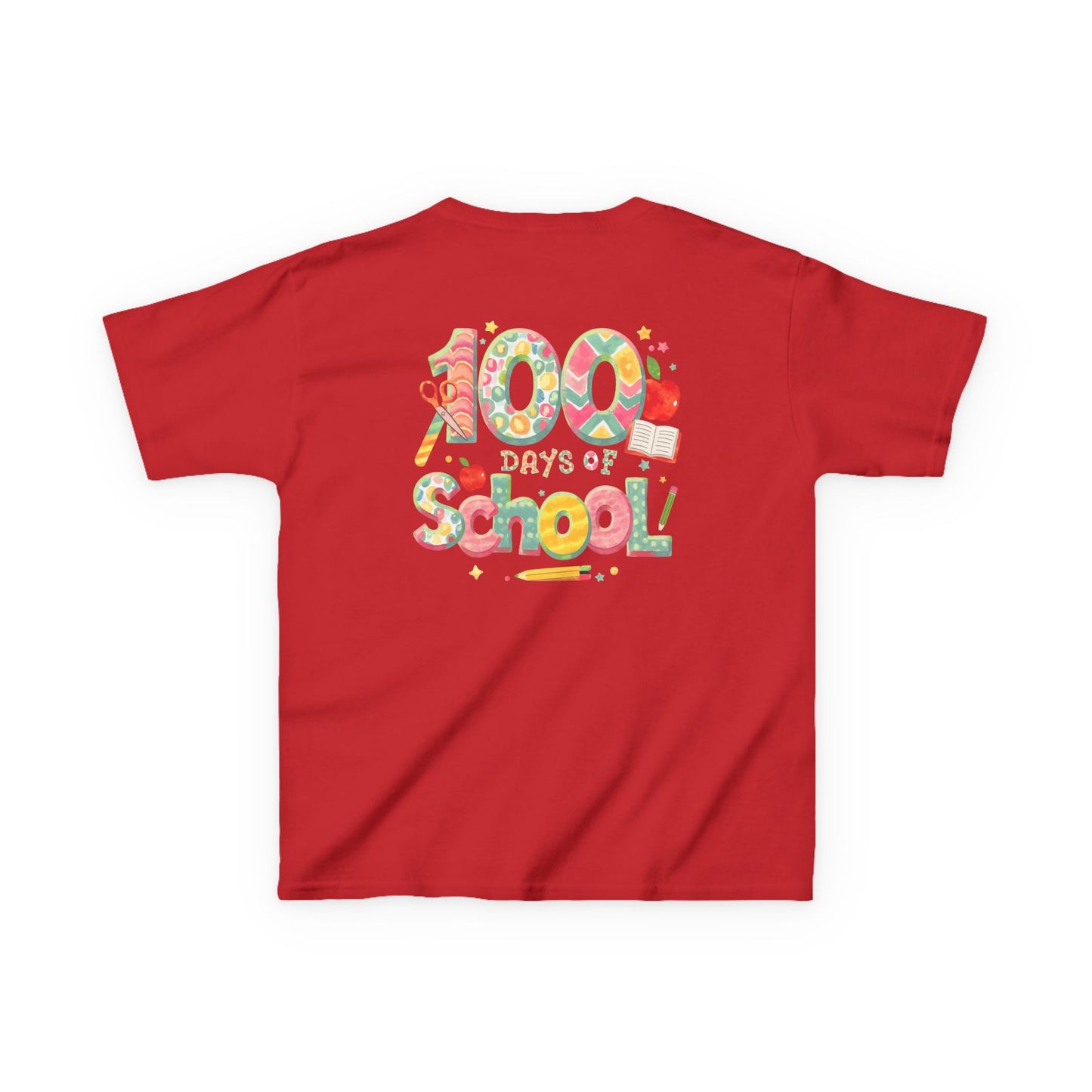 Kids School Celebration Tee - 100 Days of School, Class Shirt, Back to School Outfit, Fun Teacher Gift, Kids Education Apparel