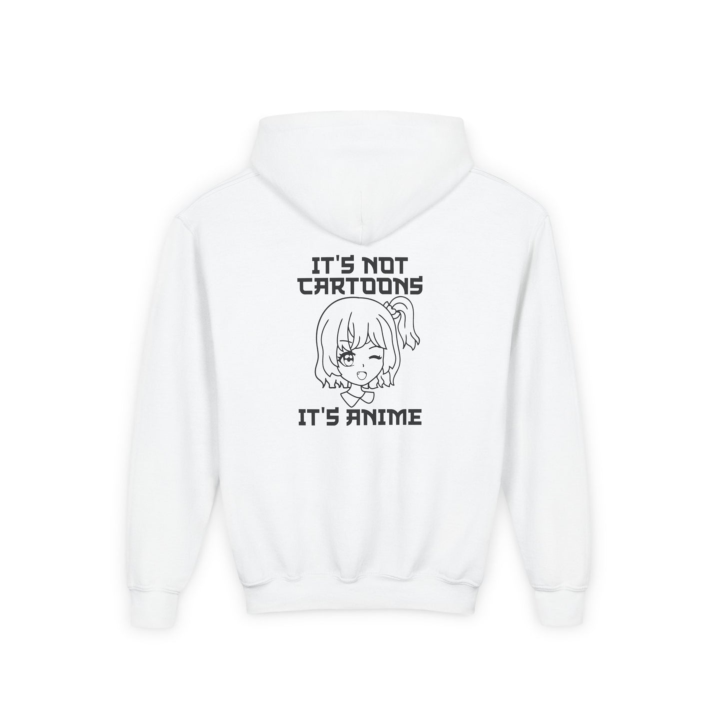 Anime Lover's Youth Hoodie - Anime Gift, Cartoon Humor, Youth Sweatshirt, Casual Wear, Gift for Fans