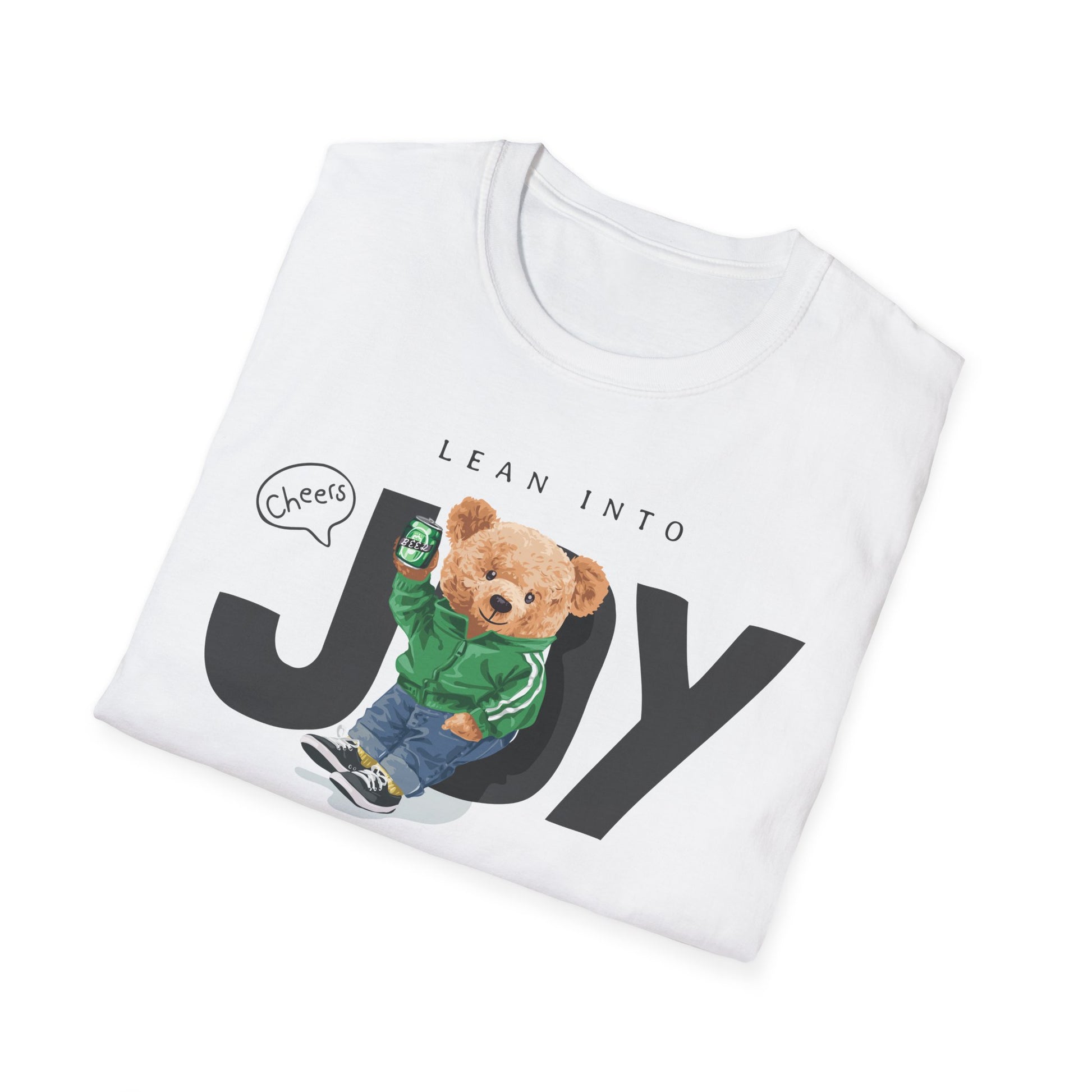 Joyful Animal Graphic T-Shirt, Unisex Tee, Cute Gift for Animal Lovers, Birthday Present, Casual Wear, Everyday Comfort
