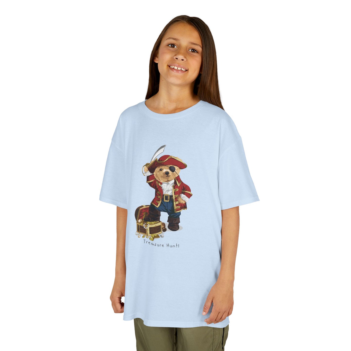 Pirate Dog Kids T-Shirt, Fun Birthday Gift, Summer Wear, Playtime Tee, Adventure Shirt, Kids Pirate Costume