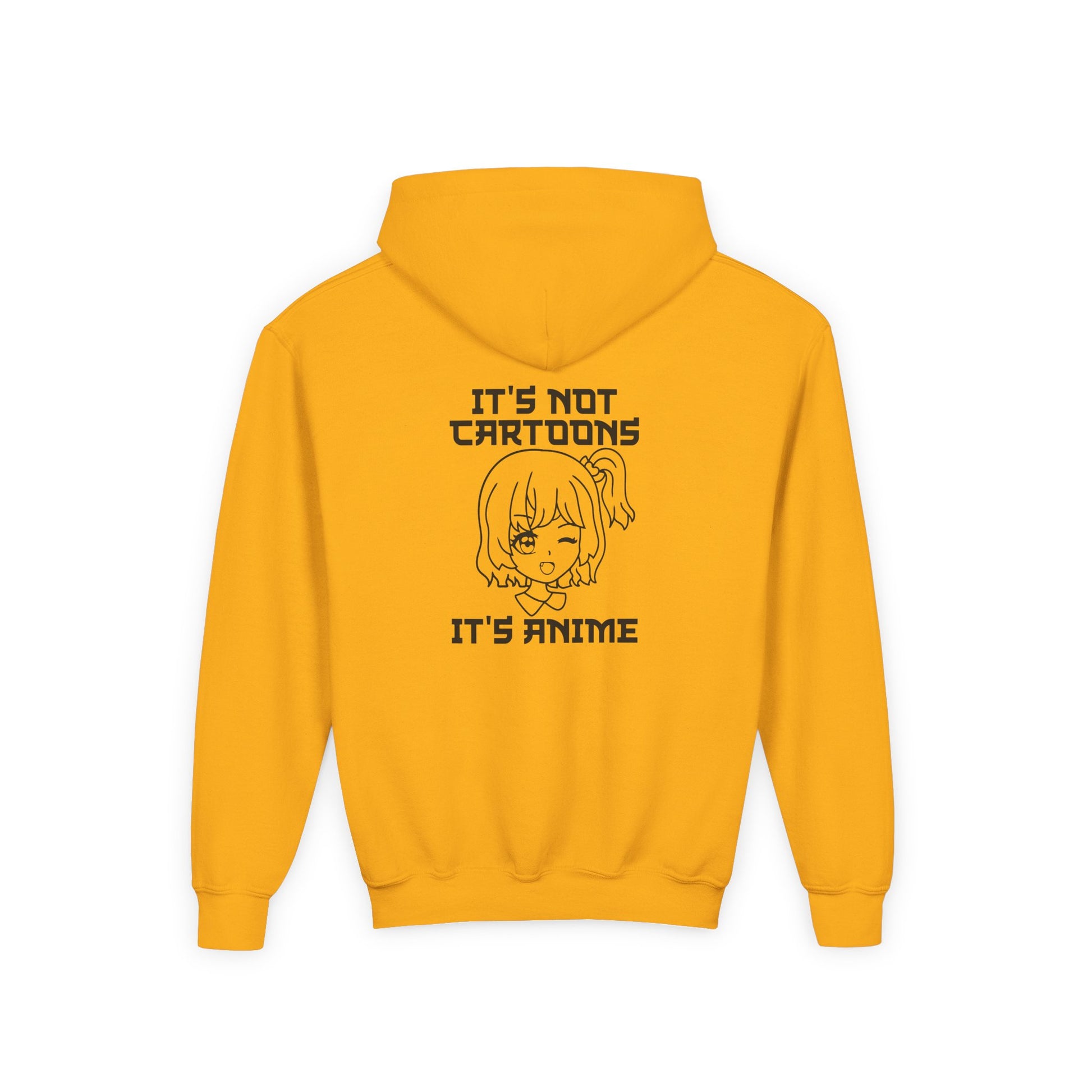 Anime Lover's Youth Hoodie - Anime Gift, Cartoon Humor, Youth Sweatshirt, Casual Wear, Gift for Fans