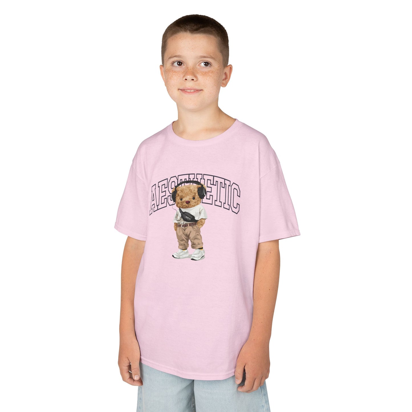 Aesthetic Kids Tee, Trendy Kid's Shirt, Cute Cotton Tee, Stylish Youth Apparel, Perfect Gift for Young Fashionistas