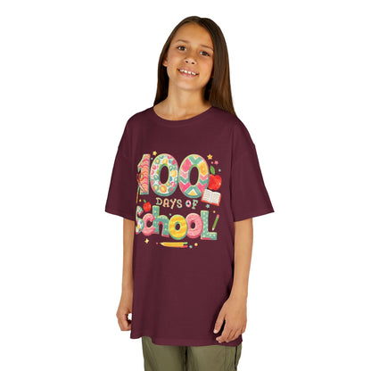 Kids School Celebration Tee - 100 Days of School, Class Shirt, Back to School Outfit, Fun Teacher Gift, Kids Education Apparel