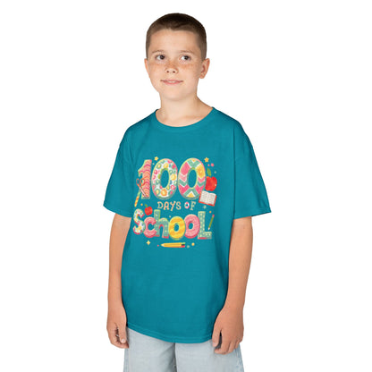Kids School Celebration Tee - 100 Days of School, Class Shirt, Back to School Outfit, Fun Teacher Gift, Kids Education Apparel