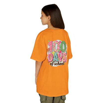 Kids 100 Days of School Tee, Fun t-shirt for kids, Milestone celebration shirt, Perfect for school events, Unique kids' apparel