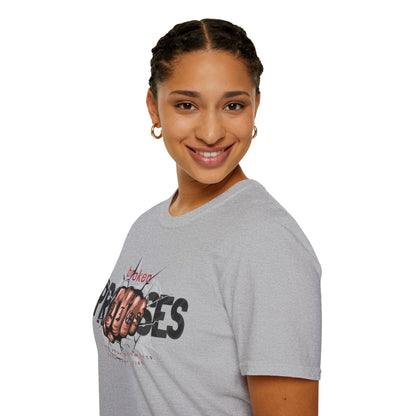 Empowering Unisex T-Shirt - Progress Design, Motivational Fashion, Gift for Achievers, Casual Wear, Fitness Apparel