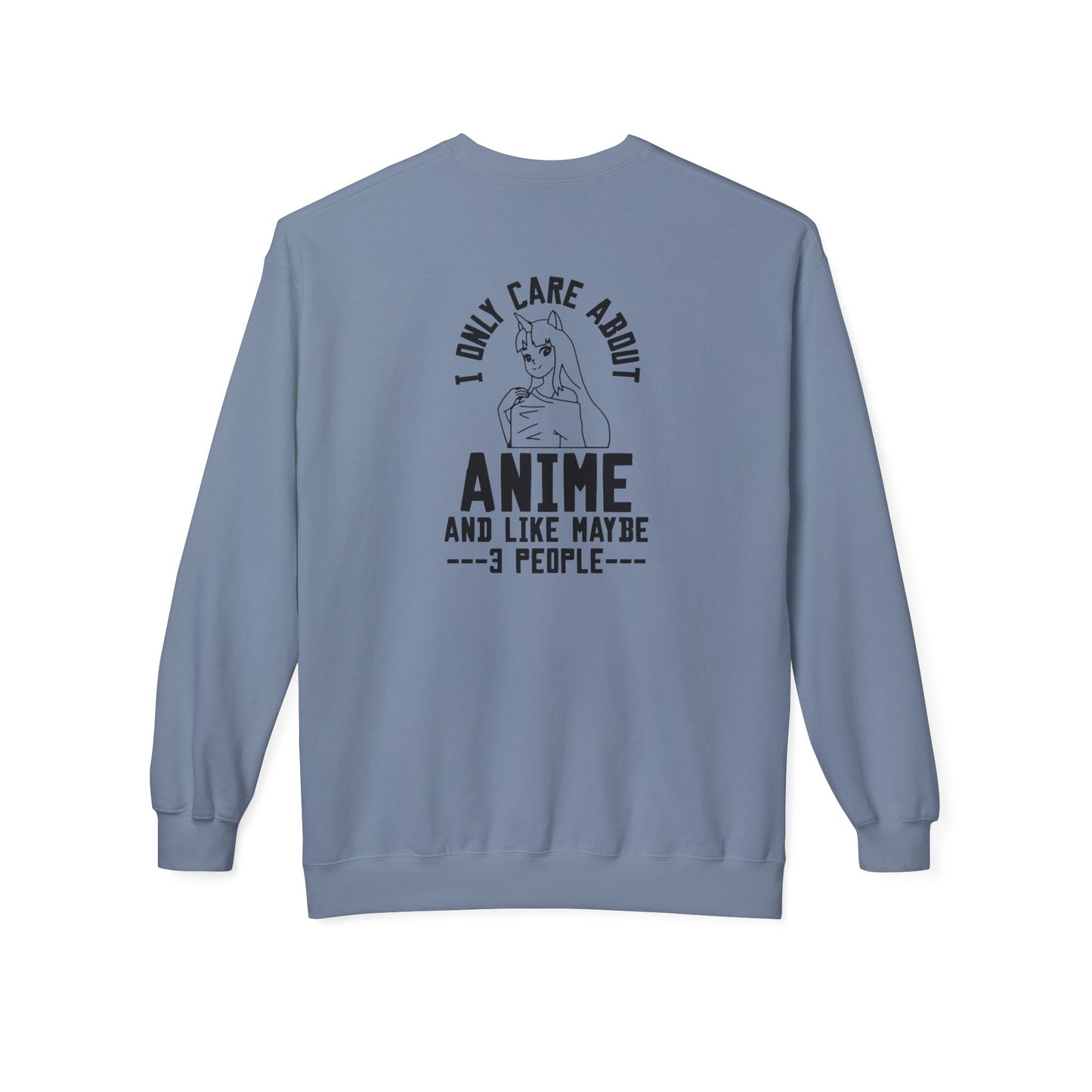 Anime Lover Crewneck Sweatshirt - Perfect for Gift, Casual Wear, Cosplay, Anime Events, Pop Culture Enthusiasts