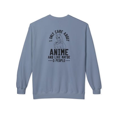 Anime Lover Crewneck Sweatshirt - Perfect for Gift, Casual Wear, Cosplay, Anime Events, Pop Culture Enthusiasts