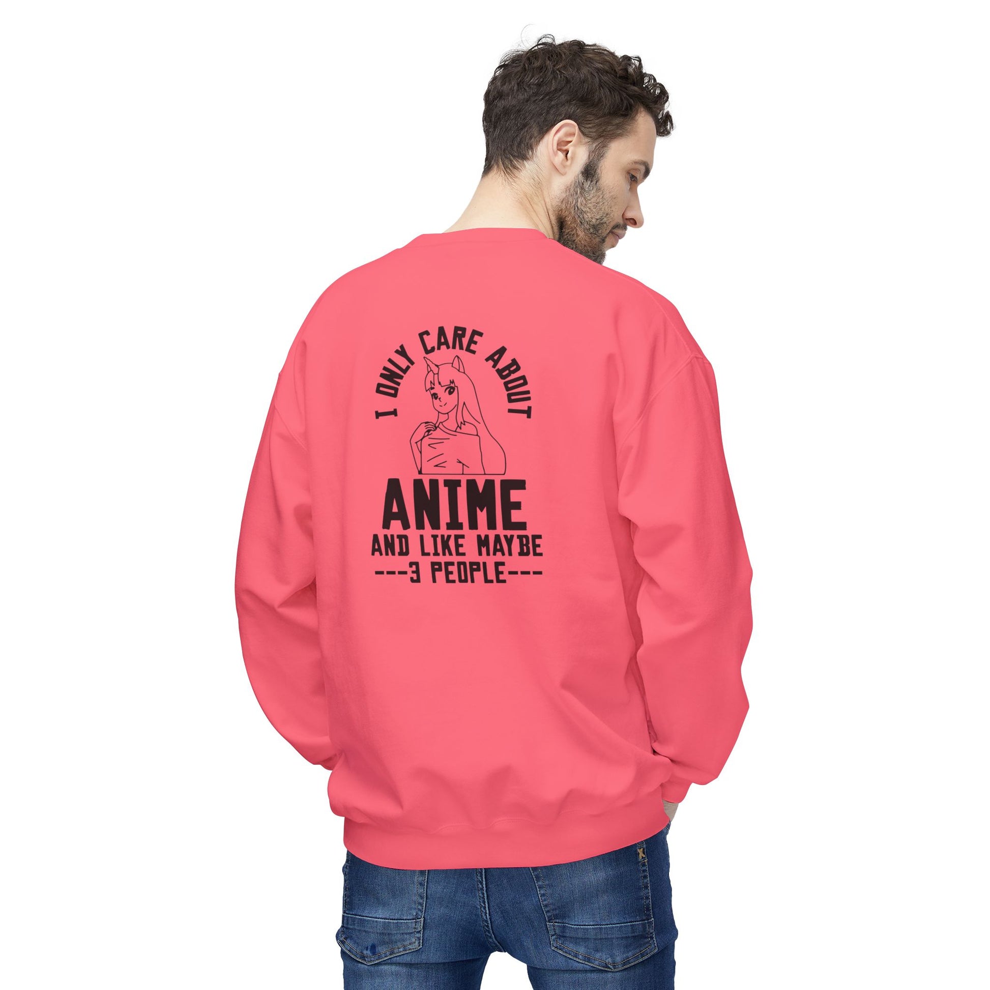 Anime Lover Crewneck Sweatshirt - Perfect for Gift, Casual Wear, Cosplay, Anime Events, Pop Culture Enthusiasts