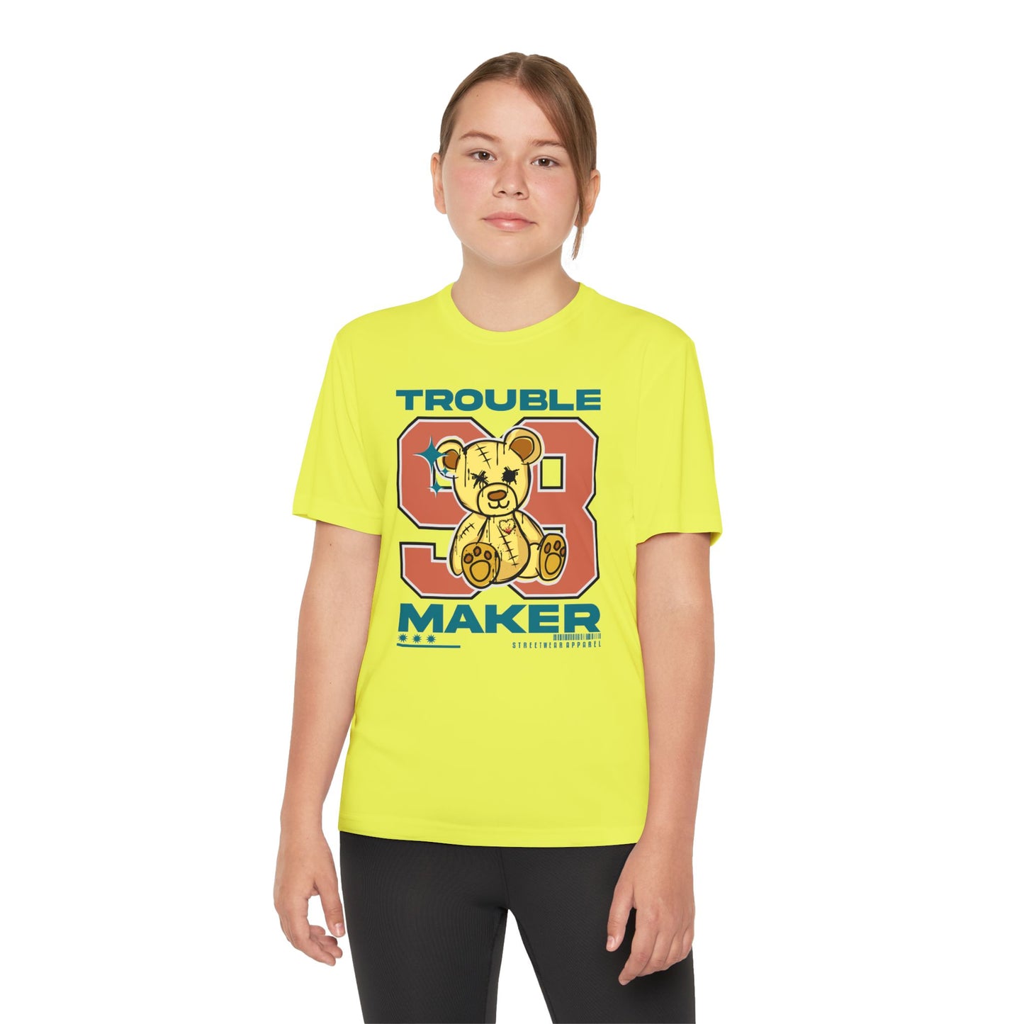 Youth Trouble Maker Tee - Fun Kids Fashion, Cute T-Shirt for Boys & Girls, Perfect for Birthdays & Playdates, Great Gift